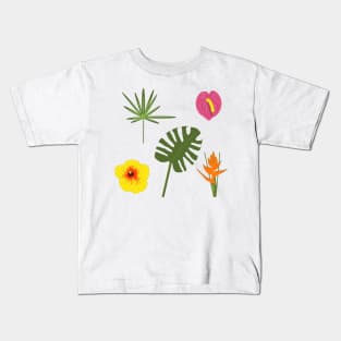 Jungle / Tropical Pattern Kids T-Shirt